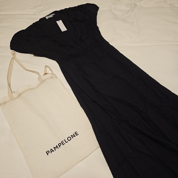 Pampelone Valentina Maxi Dress (Black XS) - Picture 7 of 7